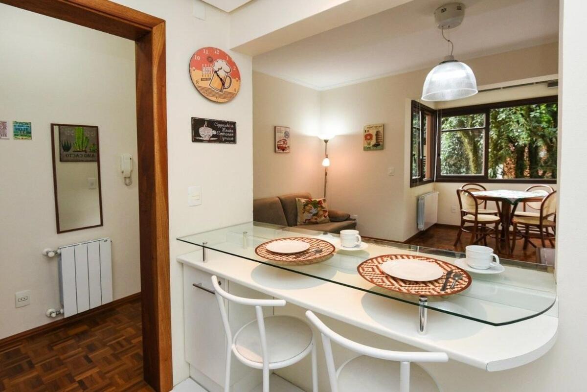 Apartmán Rosa Apartamento Bavária 102 Gramado Exteriér fotografie