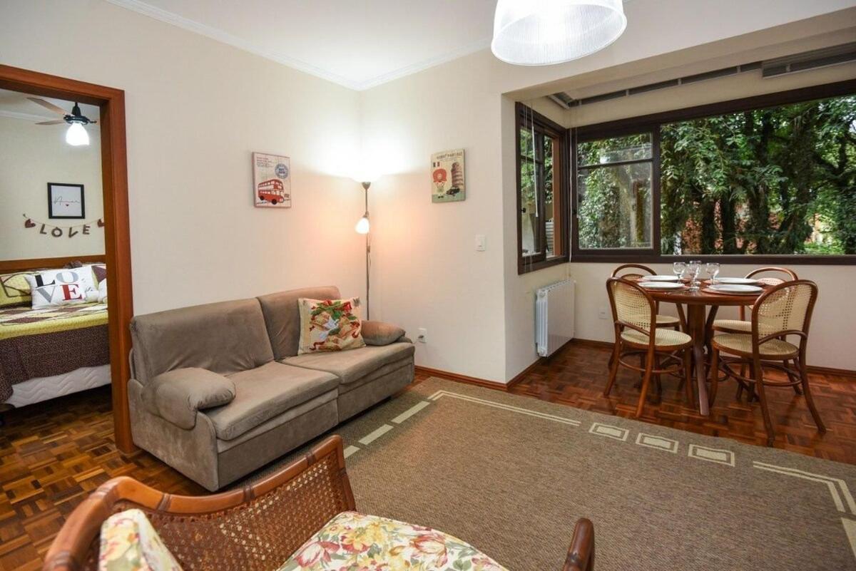 Apartmán Rosa Apartamento Bavária 102 Gramado Exteriér fotografie
